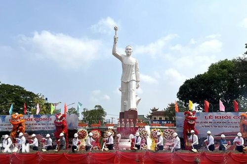 Long An: Khởi công xây dựng Khu lưu niệm đồng chí Võ Văn Tần và Võ Văn Ngân