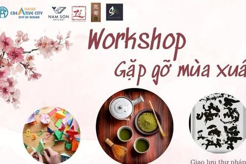 'Gặp gỡ mùa Xuân': Không gian sáng tạo kết nối văn hóa Việt-Nhật