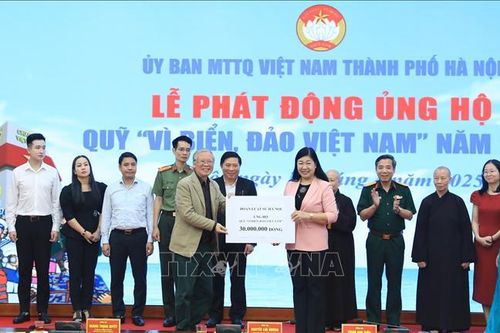 Hà Nội: Hơn 40 tỷ đồng ủng hộ Quỹ 'Vì biển, đảo Việt Nam' năm 2025