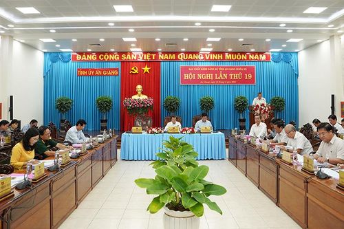 Hội nghị Ban Chấp hành Đảng bộ tỉnh An Giang lần thứ 19