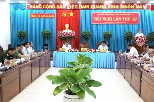 Hội nghị Ban Chấp hành Đảng bộ tỉnh An Giang lần thứ 19