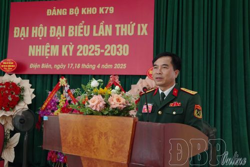 Đảng bộ Kho K79 tổ chức thành công Đại hội nhiệm kỳ 2025 - 2030