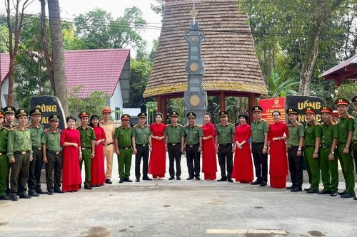 Khánh thành Nhà bia di tích Công an Gia Lai tại Tây Ninh