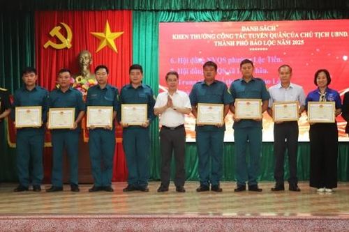 Bảo Lộc: Làm tốt công tác tuyển chọn, gọi công dân nhập ngũ năm 2025
