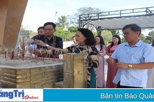 Đảng ủy các cơ quan Đảng tỉnh tổ chức hoạt động về nguồn