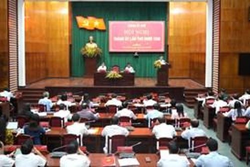 Khai mạc Hội nghị Thành ủy lần thứ 18