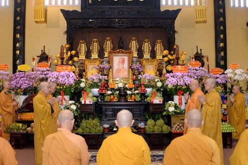Lễ tưởng niệm Thượng tọa Thích Minh Phát - nguyên Phó ban Quản trị tổ đình Ấn Quang