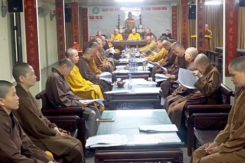 Thanh Hóa: Thường trực Ban Trị sự Phật giáo tỉnh họp, triển khai hoạt động Phật sự sắp tới