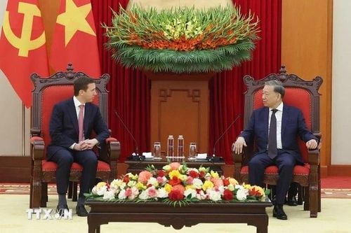 Tổng Bí thư Tô Lâm tiếp Tổng Giám đốc Quỹ đầu tư Warburg Pincus (Hoa Kỳ)