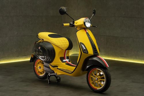 Nâng cấp xe tay ga điện Vespa Primavera Elettrica với gói độ của Mansory