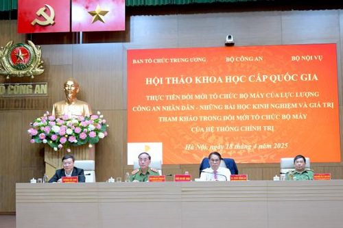 Thực tiễn đổi mới tổ chức bộ máy lực lượng CAND - Bài học kinh nghiệm và giá trị tham khảo