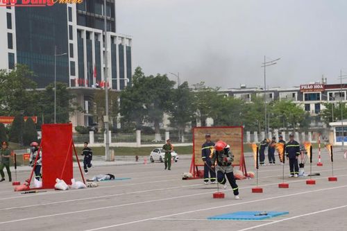 Ghi nhận từ hội thi thể thao Nghiệp vụ chữa cháy và cứu nạn cứu hộ khu vực I