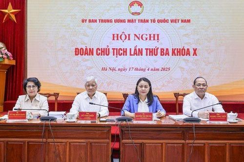 Hội nghị Đoàn Chủ tịch lần thứ ba, khóa X đã hoàn thành nội dung chương trình đề ra