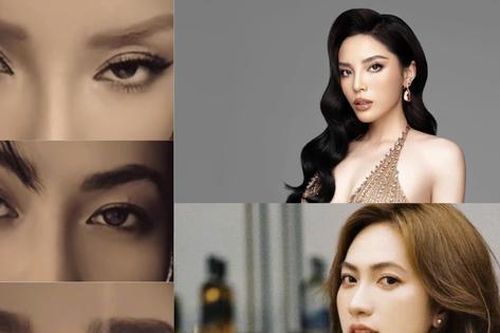Đu trend 'ánh mắt cung hoàng đạo': Phương Anh Đào, Kỳ Duyên giống sao quốc tế