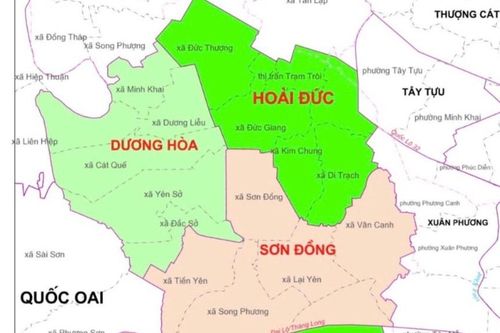 Hà Nội: Huyện Hoài Đức dự kiến còn 4 xã sau sắp xếp đơn vị hành chính