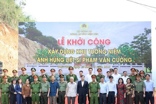 Xây dựng Khu tưởng niệm liệt sĩ Phạm Văn Cường