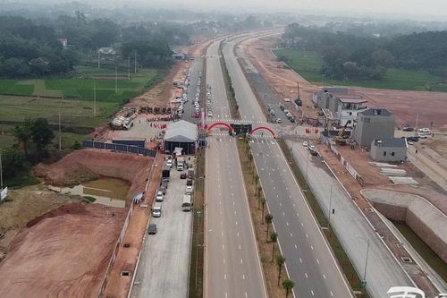 Khánh thành tuyến đường 6 làn xe kết nối Thái Nguyên - Bắc Giang - Vĩnh Phúc