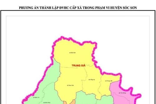 Dự kiến tên gọi 5 đơn vị hành chính cấp xã trong phạm vi huyện Sóc Sơn