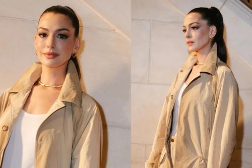 Nhan sắc U50 của Anne Hathaway khiến công chúng ngỡ ngàng