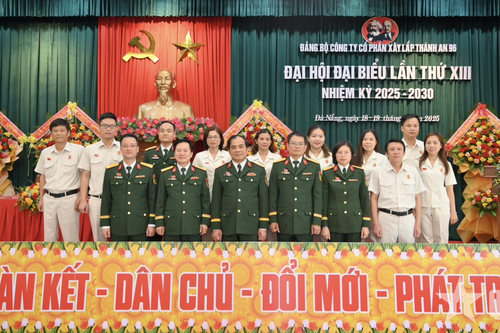Công ty Cổ phần Xây lắp Thành An 96 tổ chức Đại hội Đảng bộ nhiệm kỳ 2025-2030