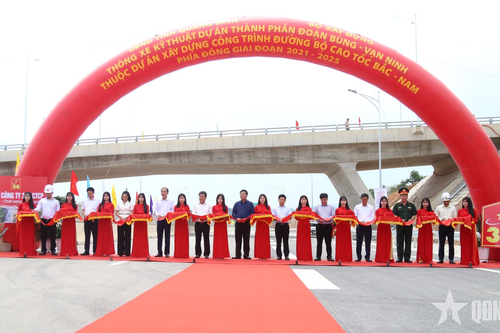Quảng Bình: Thông xe kỹ thuật Dự án thành phần Bùng - Vạn Ninh