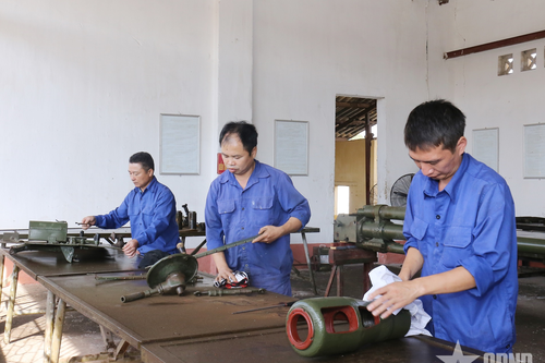 Tinh thần thi đua quyết thắng của lính Kho K76