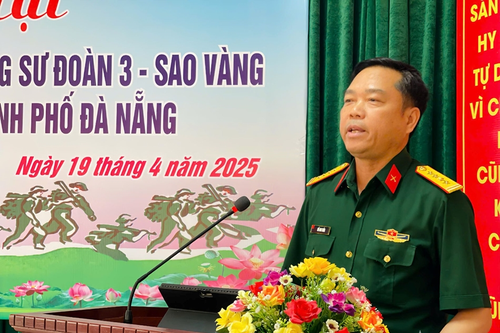 Đà Nẵng: Gặp mặt kỷ niệm 60 năm Ngày truyền thống Sư đoàn 3