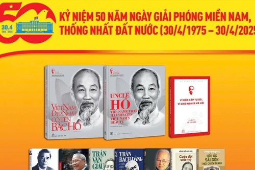 Nhiều bộ sách quý được ra mắt nhân Kỷ niệm 50 năm Ngày Giải phóng miền Nam, thống nhất đất nước