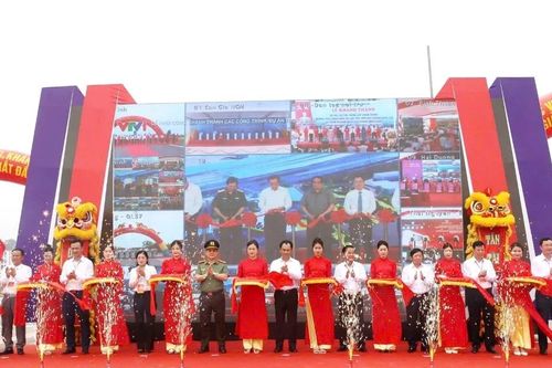 Thái Nguyên đồng loạt khởi công khánh thành nhiều dự án lớn