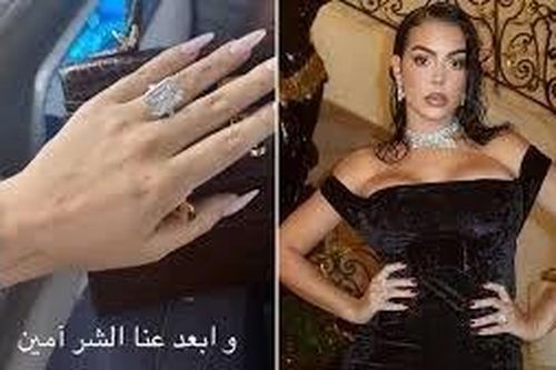 Bạn gái Ronaldo khoe nhẫn, rộ tin đồn đã kết hôn