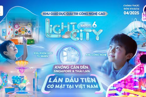 Nghỉ lễ 30/4, vui chơi tại khu Giáo dục Giải trí công nghệ cao Gigamall Thủ Đức