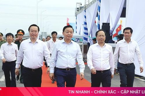 Chính thức thông xe kỹ thuật 2 tuyến cao tốc Bắc - Nam qua Hà Tĩnh