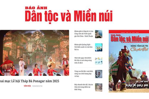 Báo điện tử Báo ảnh Dân tộc và Miền núi sẽ trở thành chuyên trang của báo điện tử Tin tức