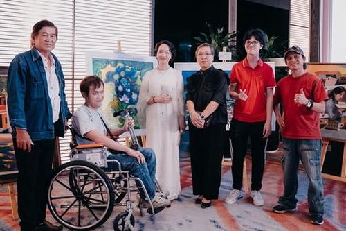 Triển lãm tranh vẽ ước mơ của những mảnh đời kém may mắn