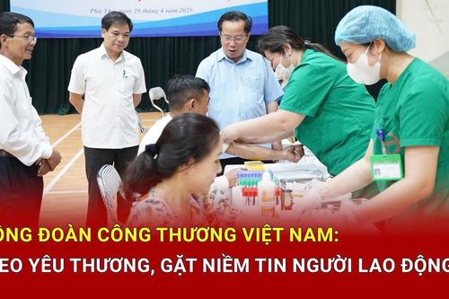Công đoàn Công Thương Việt Nam: Gieo yêu thương, gặt niềm tin người lao động