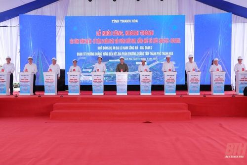 Khởi công dự án Đại lộ Nam sông Mã giai đoạn 2