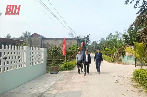 'Dân vận khéo' trong xây dựng nông thôn mới ở Nông Cống