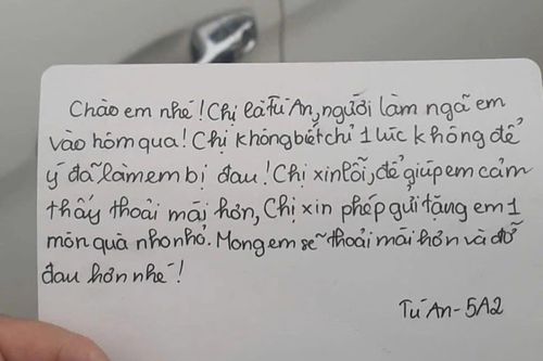 Từ lời xin lỗi chân thành