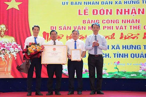 Hát tuồng bội ở Quảng Bình là Di sản văn hóa phi vật thể quốc gia