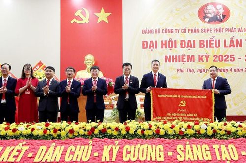 Đại hội đại biểu Đảng bộ Công ty CP Supe Phốt phát và Hóa chất Lâm Thao lần thứ XXVI