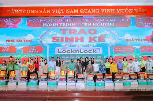 Hành trình nhân ái của thí sinh Hoa hậu Doanh nhân Việt Nam Toàn cầu 2025 tại Vĩnh Phúc