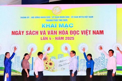 Khai mạc Ngày Sách và Văn hóa đọc Việt Nam lần 4 tại Đường Sách TP Thủ Đức