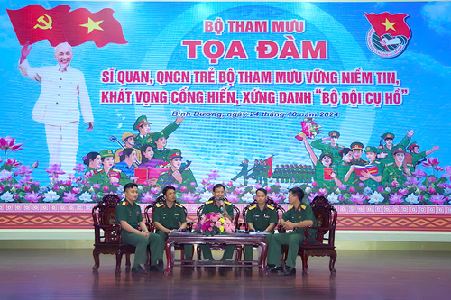 Chia sẻ áp lực với trung đội trưởng