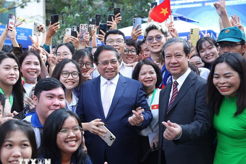 Thủ tướng Phạm Minh Chính dự Hội nghị tổng kết 'Đề án hỗ trợ học sinh, sinh viên khởi nghiệp đến năm 2025'