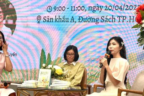 Nhà văn Bùi Tiểu Quyên 'đưa' Xám Ngố đi thành phố