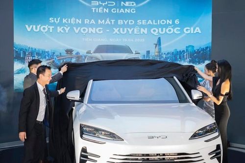BYD Tiền Giang mở bán mẫu SUV điện lai sạc ngoài (PHEV) BYD Sealion 6