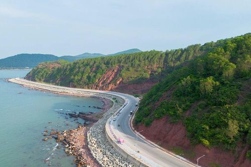 Cận cảnh tuyến đường ven biển hơn 4.600 tỷ đồng qua Nghệ An