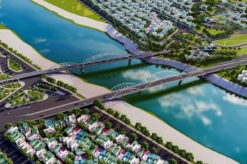 Tách cầu đường sắt và đường bộ mới vượt sông Đuống
