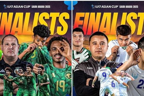 Lịch thi đấu chung kết U17 châu Á 2025: U17 Uzbekistan vs U17 Saudi Arabia