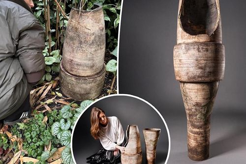 Chậu hoa vỡ bị bỏ lại sau vườn được bán với giá 'không tưởng'